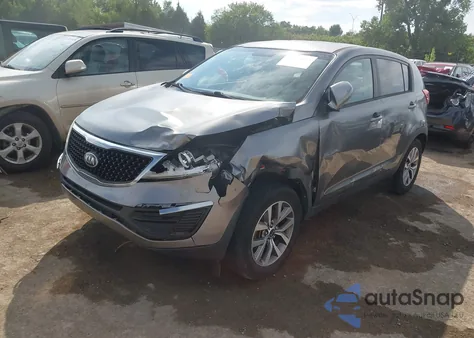 2016 Kia Sportage Lx z USA, uszkodzony, nr VIN KNDPB3ACXG7844681